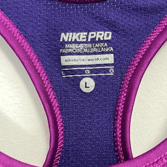 NIKE PRO JUNIOR SPORTS BRA LARGE - Picture 4 of 6